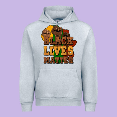 Black Lives Matter Urban Hoodie Designed By Nancycooperartshop