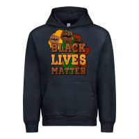 Navy black lives matter Urban Hoodie - NancyCooperArtShop