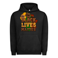 Pigment Black black lives matter Urban Hoodie - NancyCooperArtShop