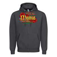 Smoke Latina mama with serape and roses Zipper Hoodie - Jasminsmagicworld