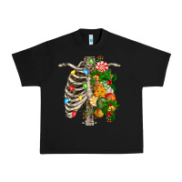 Black skeleton chest christmas Urban Heavy Tee - FaDigitalArtStudio