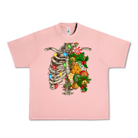 Salmon skeleton chest christmas Urban Heavy Tee - FaDigitalArtStudio
