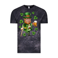 Cloud Black st patricks elf Vintage Tee - Neo Western