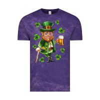 Cloud Purple st patricks elf Vintage Tee - Neo Western