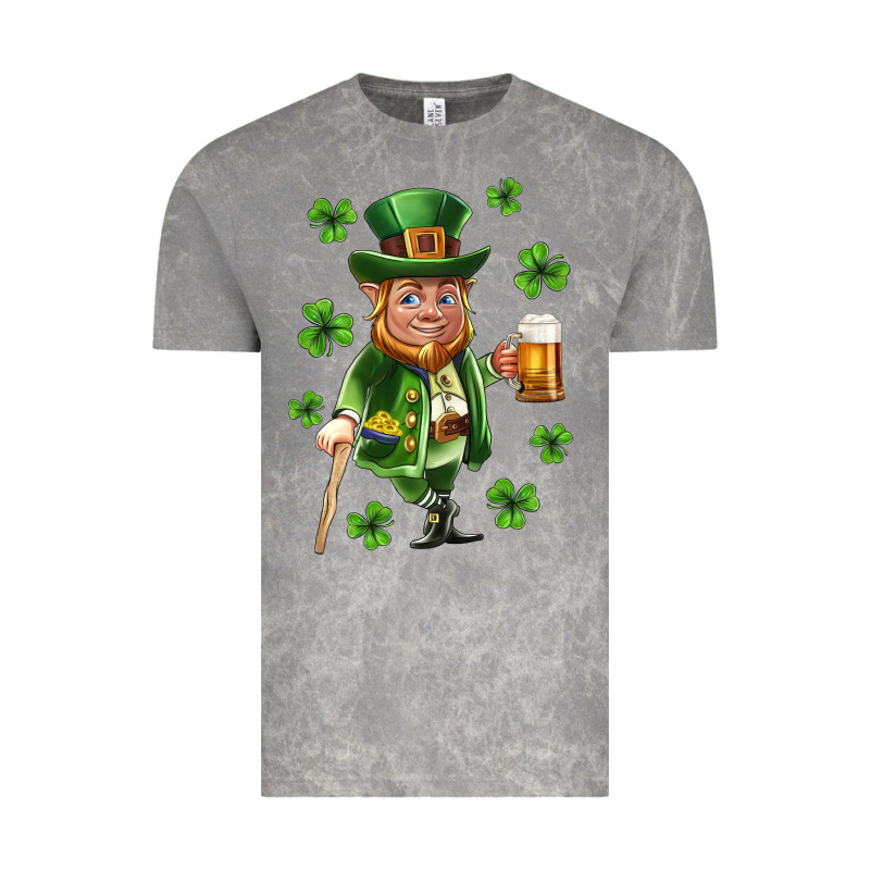 St Patricks Elf Vintage Tee by Neo Western | Teevron