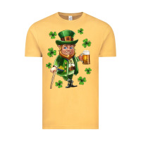 Vintage Mustard st patricks elf Vintage Tee - Neo Western