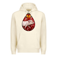 Sandshell christmas pig Premium Hoodie - LillyAllenDesigns