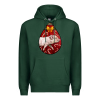 Sports Green christmas pig Premium Hoodie - LillyAllenDesigns
