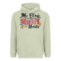 Matcha my class is full of sweethearts Heavyweight Hoodie - MaliasSmallBusiness