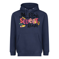 Navy my class is full of sweethearts Heavyweight Hoodie - MaliasSmallBusiness
