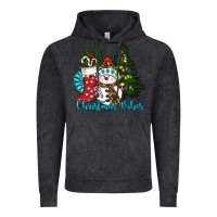 Vintage Black christmas vibes Vintage Hoodie - RanaPortraitStore