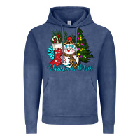 Vintage Denim christmas vibes Vintage Hoodie - RanaPortraitStore