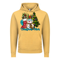 Vintage Mustard christmas vibes Vintage Hoodie - RanaPortraitStore