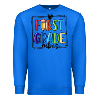 True Royal 1st grade vibes Premium Sweatshirt - MaliasSmallBusiness