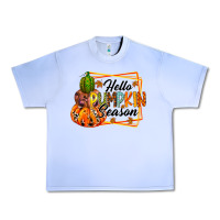 Grape Ice hello pumpkin season Urban Heavy Tee - RacoonDesign