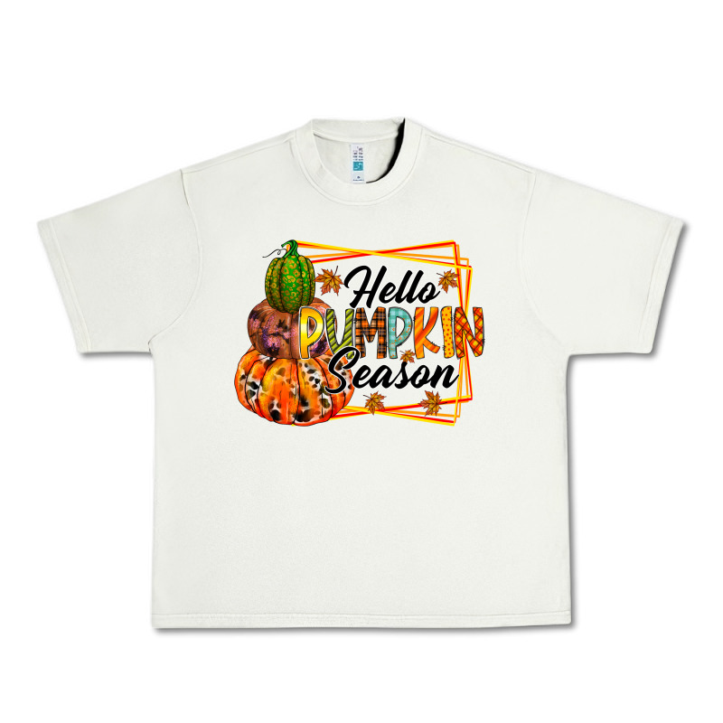 Hello Pumpkin Season Urban Heavy Tee by RacoonDesign | Teevron
