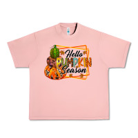 Salmon hello pumpkin season Urban Heavy Tee - RacoonDesign