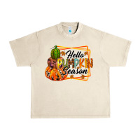 Sandshell hello pumpkin season Urban Heavy Tee - RacoonDesign