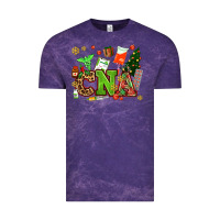 Cloud Purple cna christmas Vintage Tee - AdoDesignShop