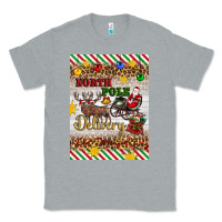 Heather Grey christmas north pole delivery Classic Tee - Artiststas