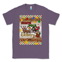 Lavender christmas north pole delivery Classic Tee - Artiststas