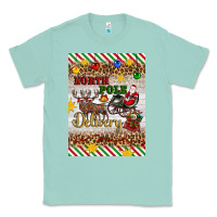 Seafoam christmas north pole delivery Classic Tee - Artiststas