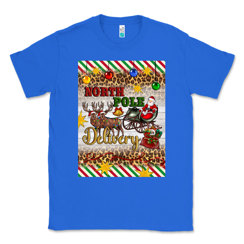 Christmas North Pole Delivery Classic Tee by Artiststas | Teevron
