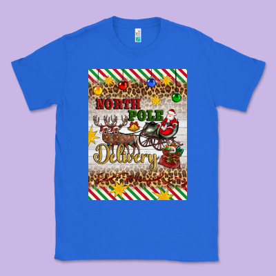 Christmas North Pole Delivery Classic Tee Designed By Artiststas