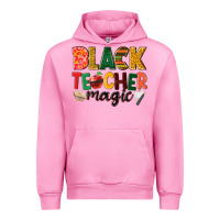Fuchsia Pink black teacher magic Urban Hoodie - NancyCooperArtShop