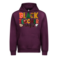 Mauve Wine black teacher magic Urban Hoodie - NancyCooperArtShop