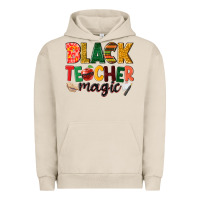 Pigment French Oak black teacher magic Urban Hoodie - NancyCooperArtShop