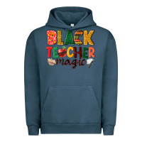 Pigment Midnight Navy black teacher magic Urban Hoodie - NancyCooperArtShop