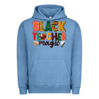 Pigment Pebble Blue black teacher magic Urban Hoodie - NancyCooperArtShop