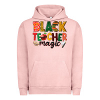 Pigment Salmon black teacher magic Urban Hoodie - NancyCooperArtShop