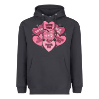 Smoke valentines conversation hearts Heavyweight Hoodie - MaliasSmallBusiness