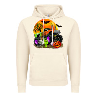 Vintage Artic halloween monster truck Vintage Hoodie - Zillion Design Studio