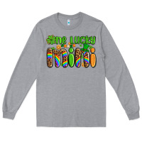 Heather Grey st patricks one lucky mini Long Sleeve Tee - AdoDesignShop