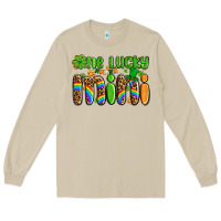 Mushroom st patricks one lucky mini Long Sleeve Tee - AdoDesignShop
