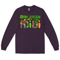 Plum st patricks one lucky mini Long Sleeve Tee - AdoDesignShop