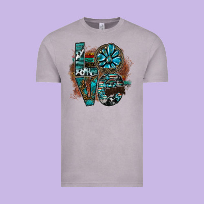 Love Vintage Tee Designed By Sublimationcraftshop