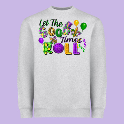 Let The Good Times Roll Heavyweight Sweatshirt Designed By Fadigitalartstudio