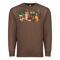 Chestnut coffee coffee cups Premium Sweatshirt - NancyCooperArtShop