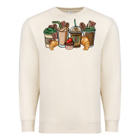 Sandshell coffee coffee cups Premium Sweatshirt - NancyCooperArtShop