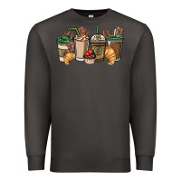 Smoke coffee coffee cups Premium Sweatshirt - NancyCooperArtShop