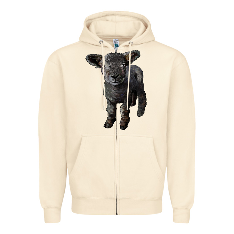 Southdown Baby Sheep Zipper Hoodie by LillyAllenDesigns | Teevron