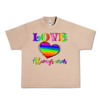 Burro love always wins Urban Heavy Tee - HRA Design Shop