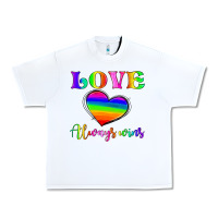 White love always wins Urban Heavy Tee - HRA Design Shop