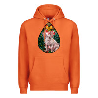 Carrot christmas pig Premium Hoodie - LillyAllenDesigns
