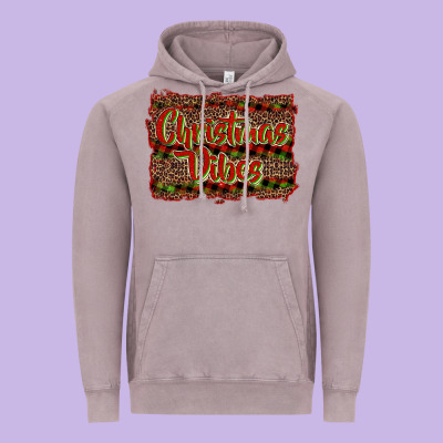 Christmas Vibes Vintage Hoodie Designed By Ranaportraitstore