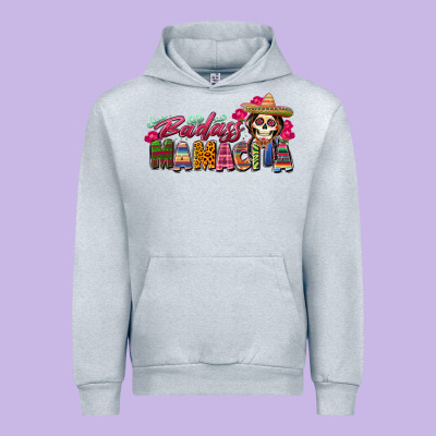 Badass Mamacita Urban Hoodie Designed By Texasbilliewilder